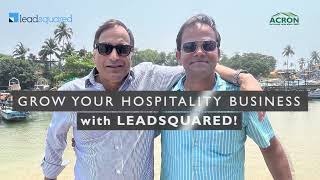 Customer Testimonial  Short How Acron Homes and Hospitality Increases Bookings with LeadSquared [upl. by Neill172]