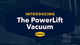 DuroVac PowerLift Portable Industrial Vacuums [upl. by Healion]