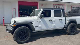 2023 Jeep Gladiator on 35quot Nitto Tires and 20quot Fuel Wheels [upl. by Ardnuhs]