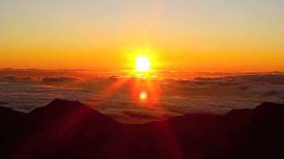 The Most Beautiful Sunrise  Haleakala Maui Hawaii [upl. by Adilem207]