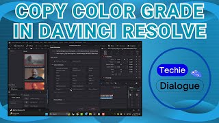 How to Copy Color Grade in Davinci Resolve [upl. by Orwin]