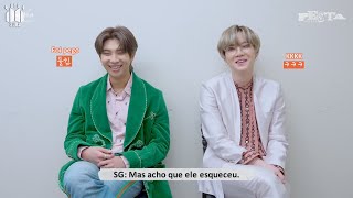 2020 FESTA BTS responde quotRespectquot música do RM e Suga [upl. by Ema]