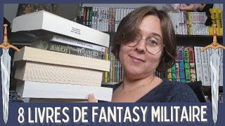 8 livres de fantasy militaire [upl. by Oderfigis]