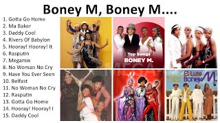 Boney M  45 Sucessos Bonus [upl. by Ecnarrot]