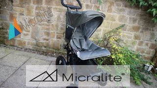 MICRALITE FASTFOLD STROLLER  MICRALITE  UNBOXING amp REVIEW [upl. by Ruffin]