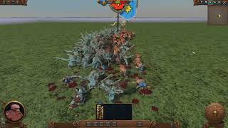 Slayers vs Saurus Warriors Shields Total War Warhammer III  Unit Testing [upl. by Amato620]