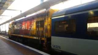 KiwiRail Locomotive on Auckland Transport Push Pull Passenger [upl. by Alimhaj]