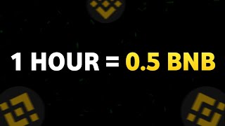 1 Hour  05 BNB 🙂‍↔️ New Free BNB mining site October 2024 [upl. by Abisha835]