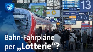 Medienbericht Große Probleme mit Fahrplänen der Deutschen Bahn [upl. by Haland]