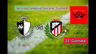 Highlights Gallicano  Capannori \ Seconda Categoria Toscana  Girone B [upl. by Anitsud]