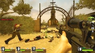 Left 4 Dead 2  Dead Series Custom Campaign Multiplayer Gameplay Playthrough [upl. by Itsirc425]