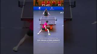 Sun Yingsha vs Miwa Harimoto Final ATTC 2024 👍 shorts tabletennis short [upl. by Eltrym946]