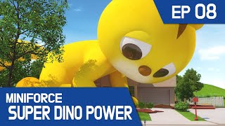 KidsPang MINIFORCE Super Dino Power Ep08 Watch Out for Giant Max [upl. by Panaggio]