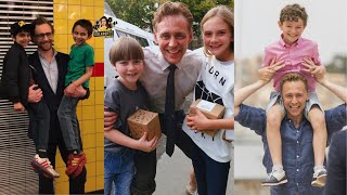 Tom Hiddleston Adorable Moments With Kids [upl. by Retlaw]