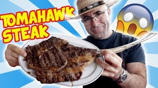 Tomahawk Steak a la PARRILLA  ESPECTACULAR [upl. by Faythe]