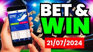 ACCURATE Football Predictions Today to WIN AGAIN 21072024 [upl. by Cordova]