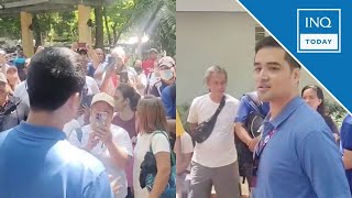 Vico Sotto confronts ‘Pasigueño’ protesters finds out they’re from Quezon City  INQToday [upl. by Bertilla]