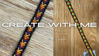 Bordered Chevron Friendship Bracelet Tutorial [upl. by Krisha]