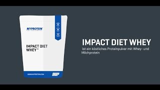 Myprotein Impact Diet Whey  Was steckt drin [upl. by Fergus778]