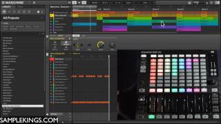 Maschine Jam DVDs Lesson 4Scene Solo Mute [upl. by Kenwood]