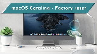 Mac  Factory reset  Fresh install  macOS Catalina [upl. by Tenahs454]