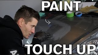 How to Touch up Car Paint Key Scratch [upl. by Notgnihsaw]