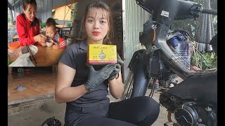 Failed to repair carburetor as requested by owner success when replacing new carburetor 🤣 [upl. by Inahpit]