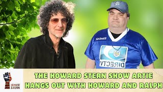 The Howard Stern Show Artie Hangs Out With Howard And Ralph [upl. by Einnil]