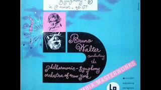 Beethoven Fifth SymphonyPart2 by Bruno Walter on 1950 Columbia LP [upl. by Dowzall60]