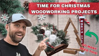 Christmas Woodworking Projects Easy amp Fun Ideas [upl. by Oiramel]