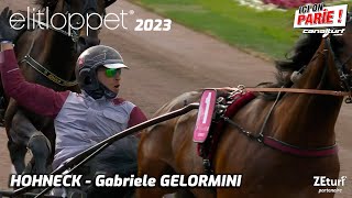 HOHNECK  La course de lElitloppet 2023 à Solvalla avec ICI on PARIE [upl. by Trager]