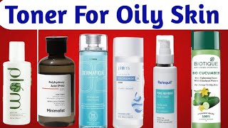 15 Best Toner For Oily Acne Prone Skin  Oily Skin Face Toner For Oily Skin [upl. by Aileahcim77]