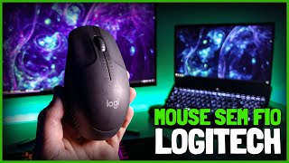 LOGITECH M190 MELHOR E BARATO MOUSE SEM FIO  REVIEW E UNBOXING [upl. by Eanat]