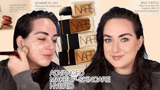 NARS LIGHT REFLECTING ADVANCED SKINCARE FOUNDATION REVIEW  12 HR WEAR TEST [upl. by Retepnhoj]