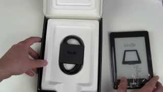 Amazon New Kindle Paperwhite 2013 unboxing and hands on [upl. by Adnalu987]