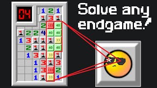 Minesweeper Endgame Strategy Bruteforcing an endgame [upl. by Auehsoj166]