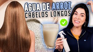 Use ÁGUA DE ARROZ e Faça CRESCER CABELO RÁPIDO e LINDOS [upl. by Nareik291]