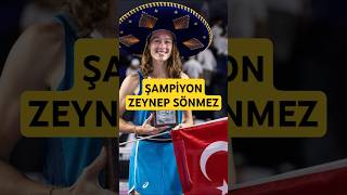 Şampiyon Zeynep Sönmez [upl. by Maris]