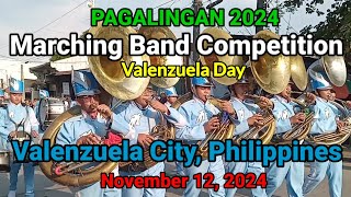 PAGALINGAN 2024 MARCHING BAND COMPETITION  VALENZUELA CITY [upl. by Raoul]