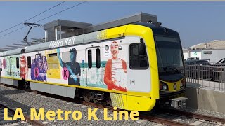 Metro K Line ride  Los Angeles [upl. by Dominica]