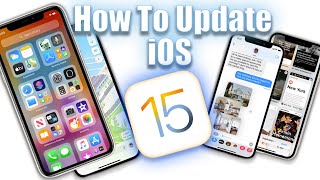 How To Update To iOS 15 On iPhone Tutorial  How To Install iOS 15 [upl. by Ymmit]