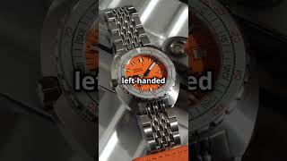 LEFTIES REJOICE This is the Doxa Sub 300T Aristera doxawatches watches [upl. by Bartlet]