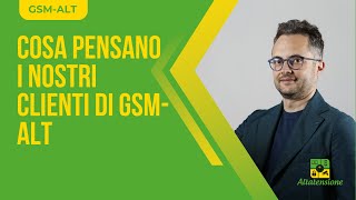 Cosa pensano i nostri clienti del servizio sim per antifurto GSMALT [upl. by Nithsa]