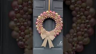 DIY Christmas Wreath diychristmasdecoration diychristmasornaments diychristmasdecor [upl. by Notnelc]