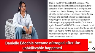 Danielle Edochie became øútraged after the unbèlièvable happened [upl. by Keelia]