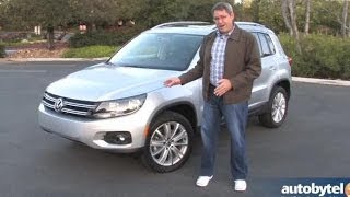 2014 Volkswagen Tiguan SEL Test Drive Video Review [upl. by Ursola]