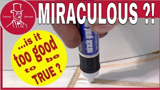 Do Grout Pens Really Work  easy way to fix stained discolored grout [upl. by Alvin]