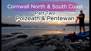 Polzeath amp Pentewan Cornwall Camper van trip Part 2 [upl. by Faus]