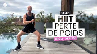 🔥 12min  HIIT Perte de poids  Brûler les calories  Alexandre Mallier  Move Your Fit [upl. by Nanfa]