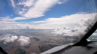 COCKPIT VIEW  Airbus319  APPROACH TO OLDNEW RW 23R  HABAROVSK [upl. by Kamilah433]